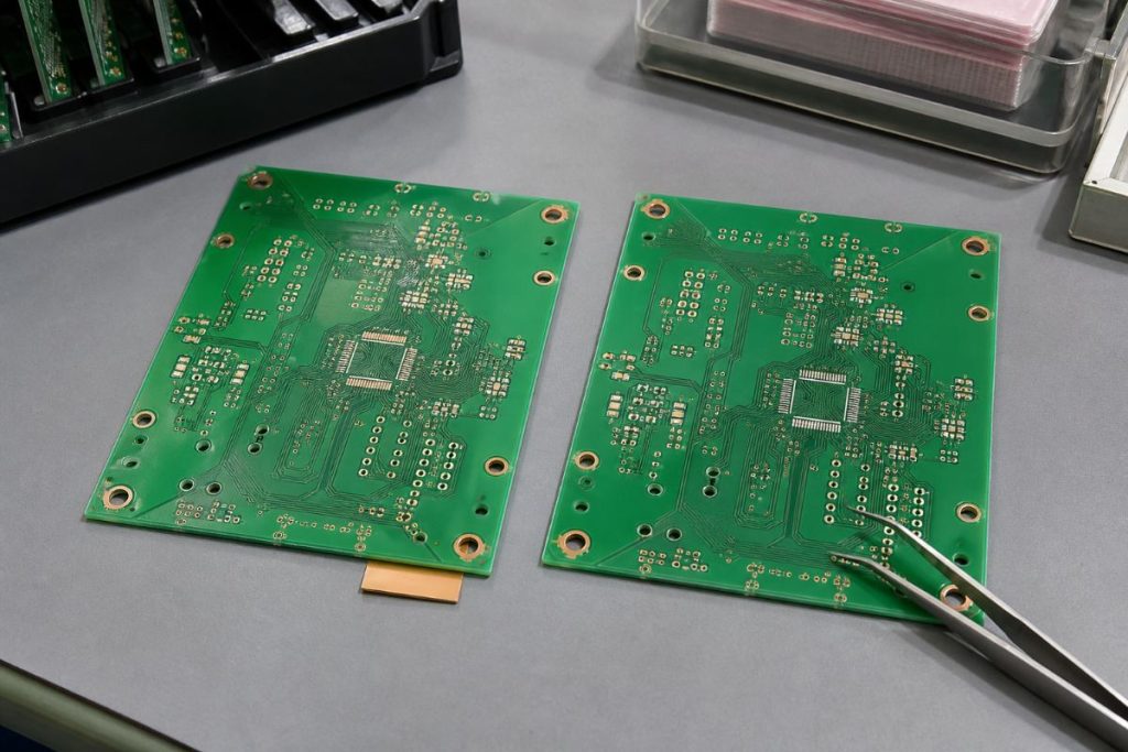 製造前の基板を確認する作業のイメージ