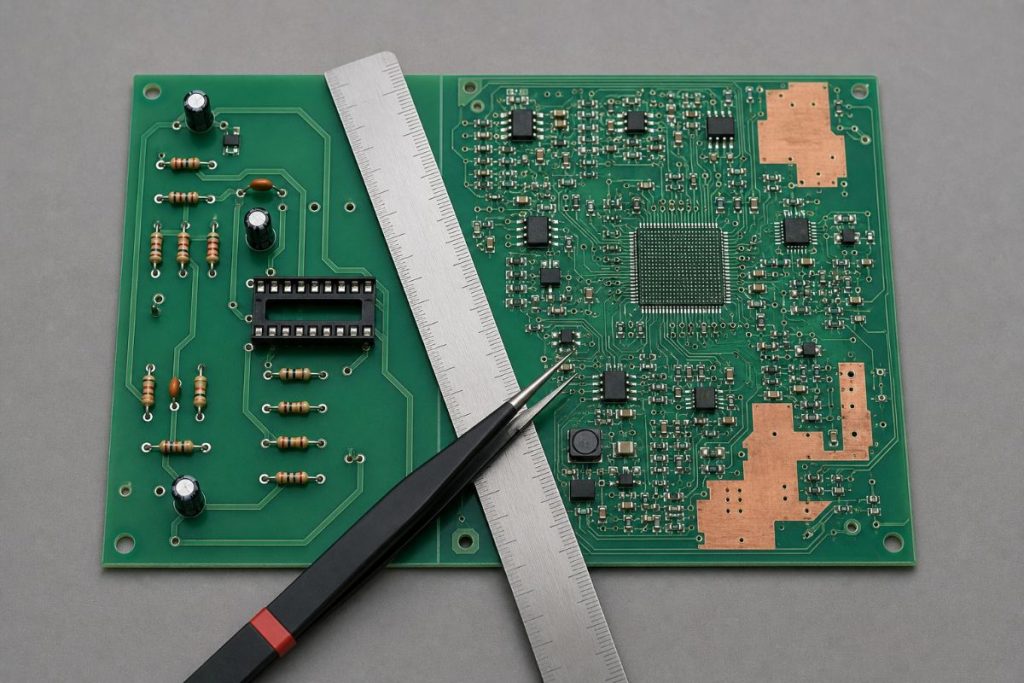 基板の改造にかかる費用の考え方のイメージ