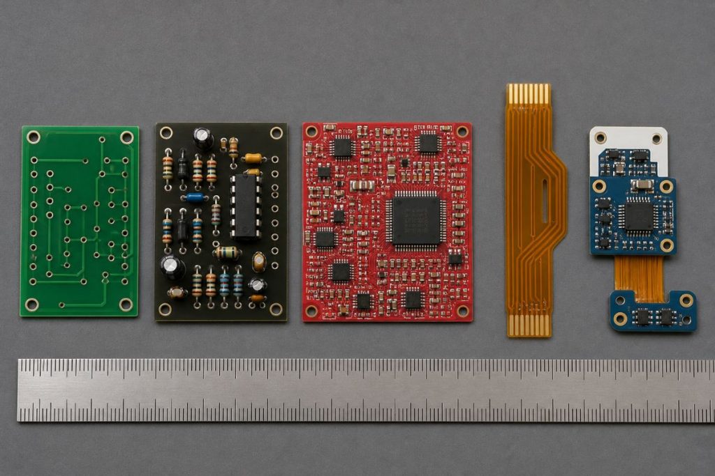 さまざまな種類の基板のイメージ